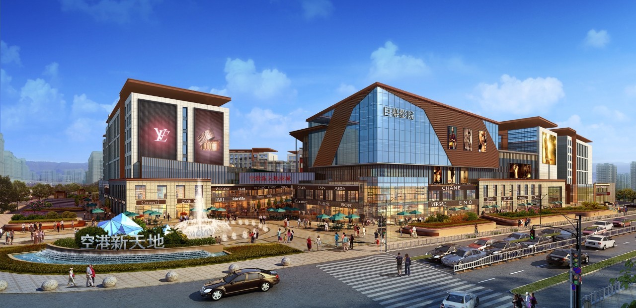 有了洲际旁的ShoppingMall，空姐空少和延误客，再不怕没地方杀时间······