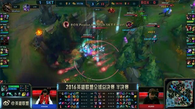 主播炸了艾希穿云箭,rox打skt艾希神箭现场反应