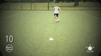 台步中场360度转身讲解,足球中场14种转身技巧