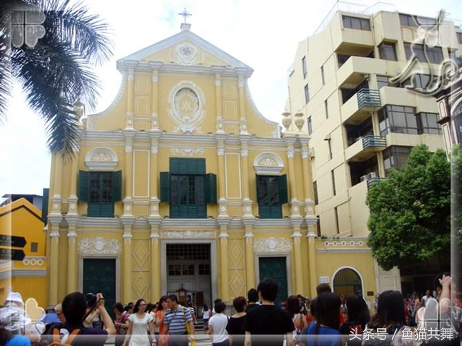 梳打埠初夏——澳门半岛印象之街道教堂