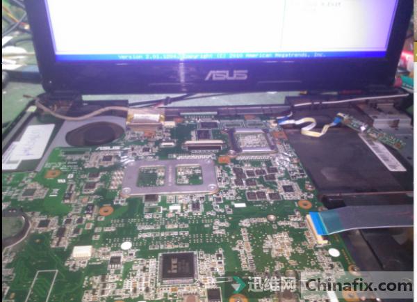 维修华硕笔记本,华硕a43s笔记本清灰换硅脂