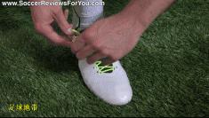 足球新手怎样系鞋带最简单,足球鞋带太长怎么办