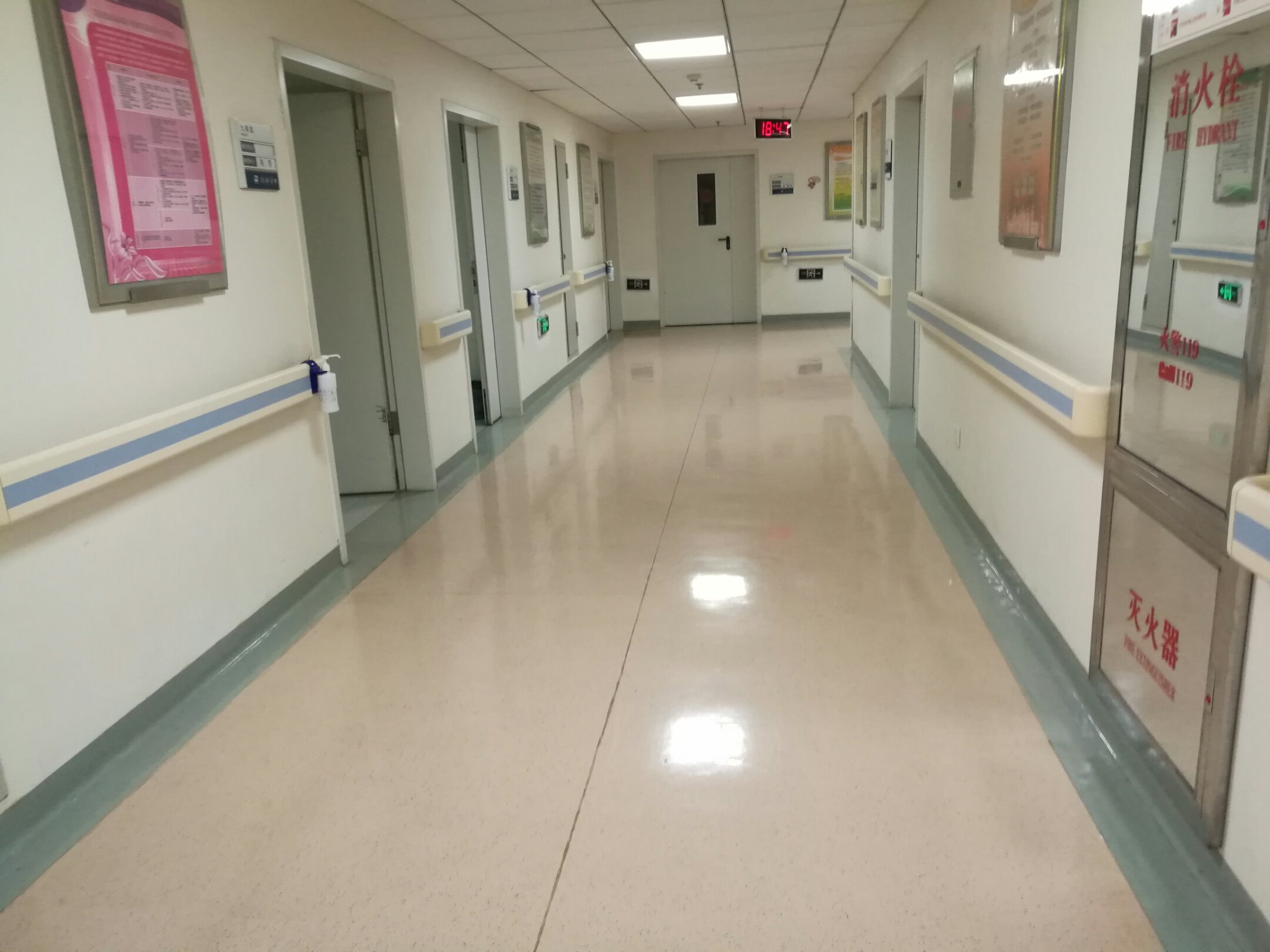 解放军306医院除夕之夜倒计时与正计时