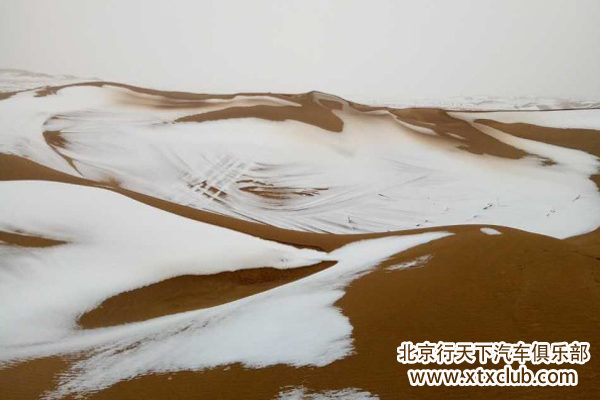 大漠传奇——冬季自驾库布其金色沙海