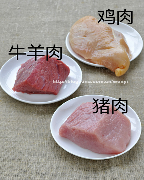 猪肉牛肉羊肉鸡肉到底怎么切才对,猪肉牛肉羊肉的切法