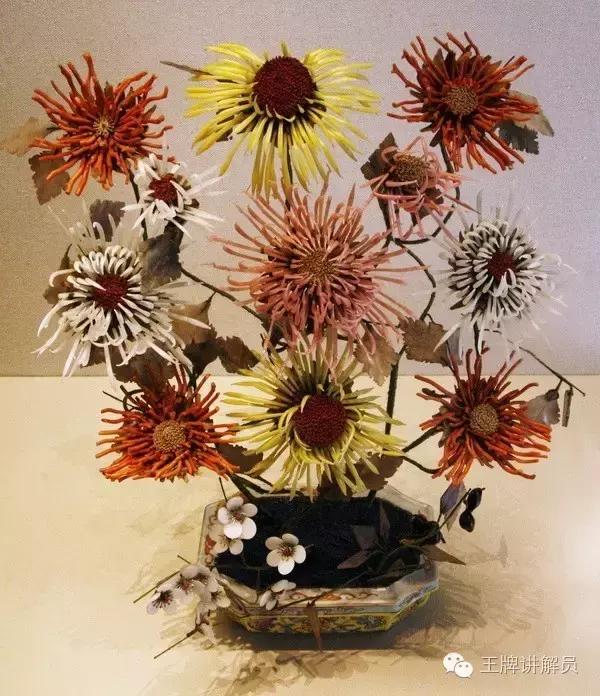 故宫文物菊花,故宫藏菊花长卷