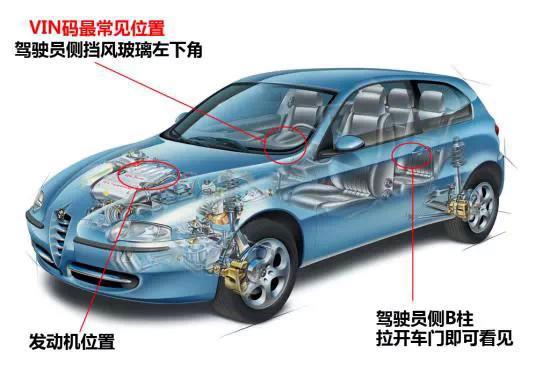 怎么看汽车身份证vin,汽车身份证vin是什么意思
