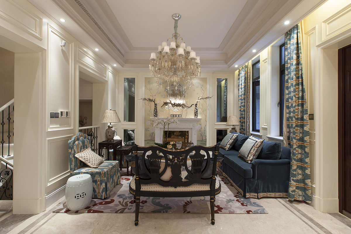 300平叠加别墅四层装修效果图,300平联排别墅装修