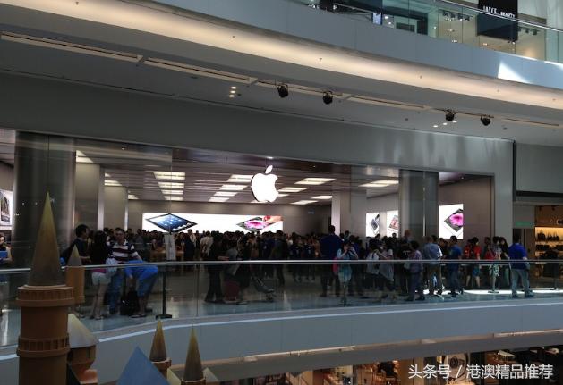 香港几家大型iPhone7、iPad、iMac专卖店