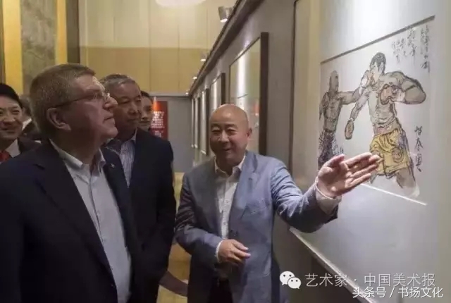 关于中国体育精神的国画,中国画体育题材的作品