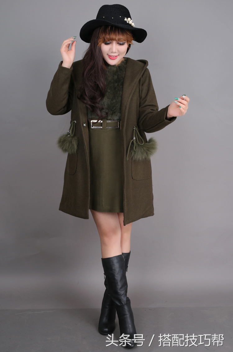 胖MM的日常搭配，只要学会再胖也不怕！