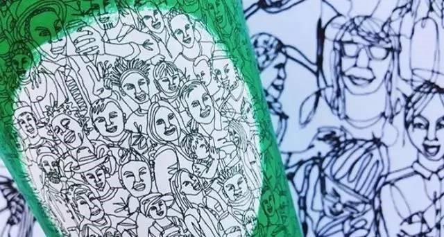 星巴克圣诞杯分析,星巴克圣诞红杯变化