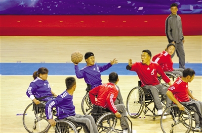残运会比赛精彩瞬间,残运会开幕经典片段