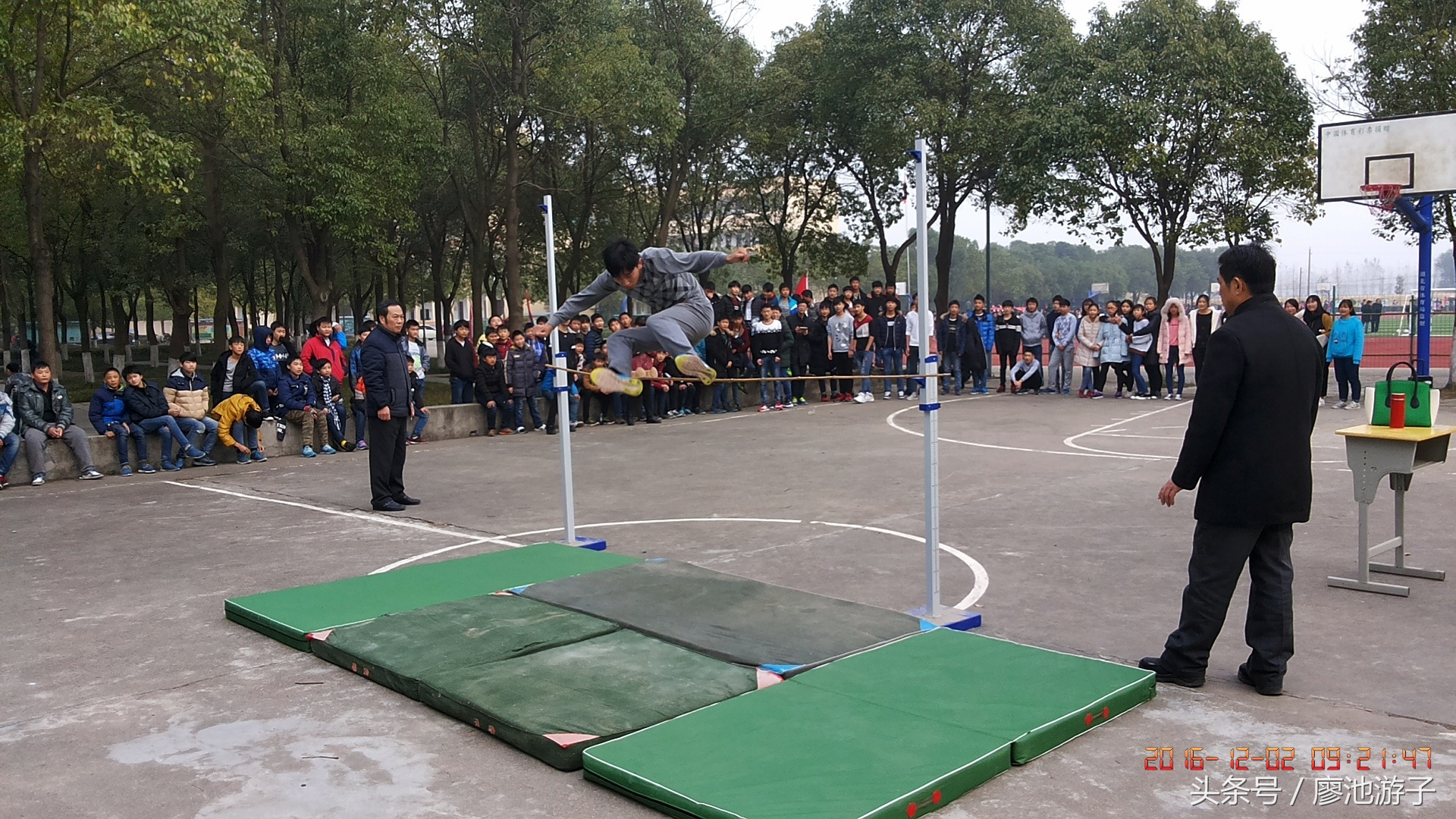 监利大垸流港初级中学运动会,龚场镇廖池中学艺术节