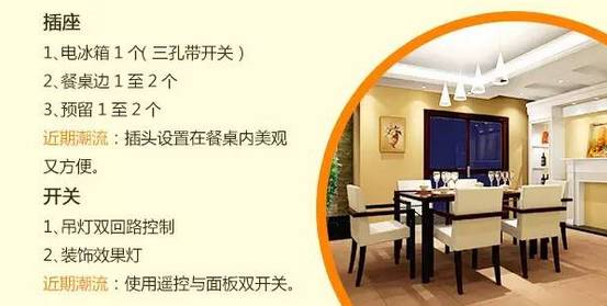 家里开关插座最全布置清单列表,房间插座开关如何布置