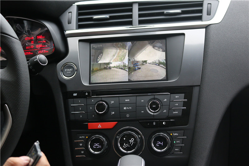 标致ds6怎么样,标致ds6倒车影像