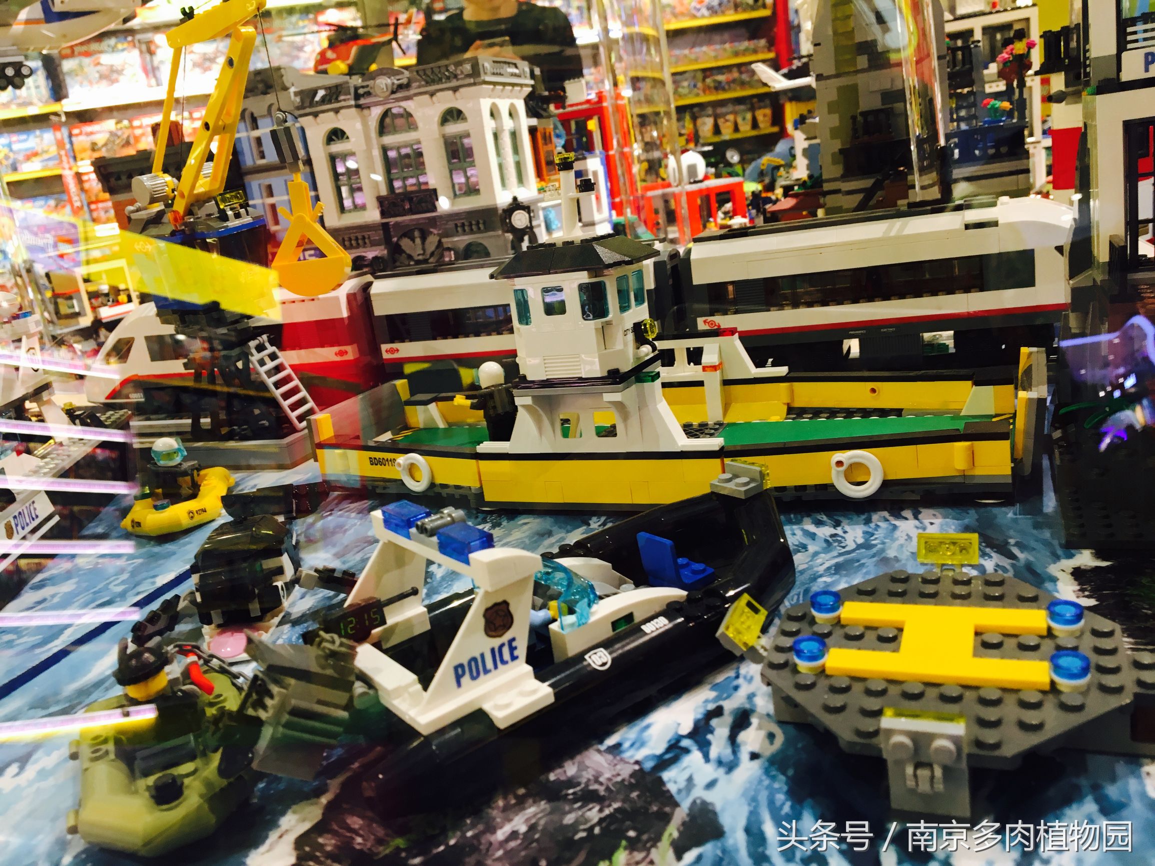 乐高积木成人款植物多肉,小玩具乐高