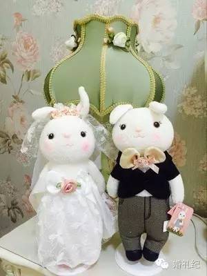 压床结婚娃娃,泰迪熊压床娃娃批发