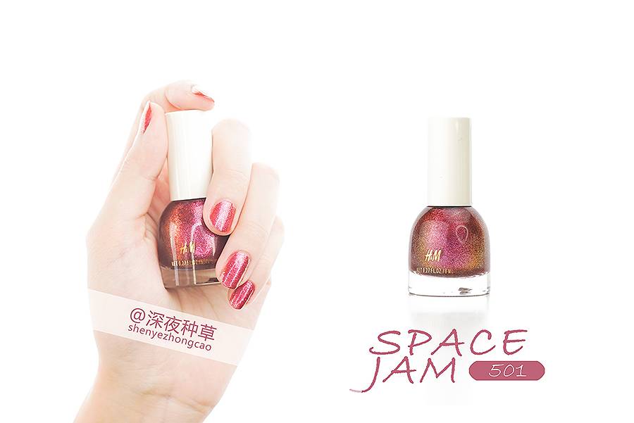 HM指甲油试色｜比起丑炸天的衣服，它家指甲油美到惊人