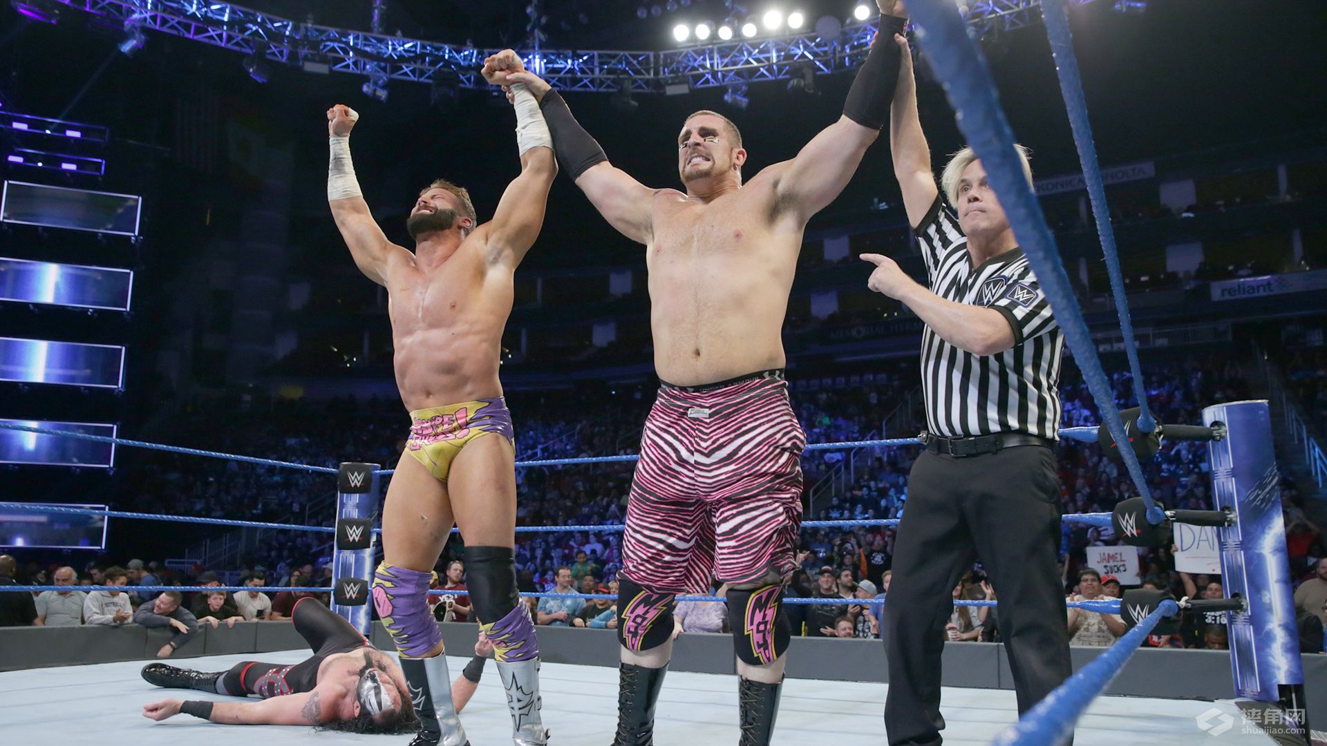 WWE驸马爷风云决战RVD！凯恩抛摔毕雪夫获全场欢呼！