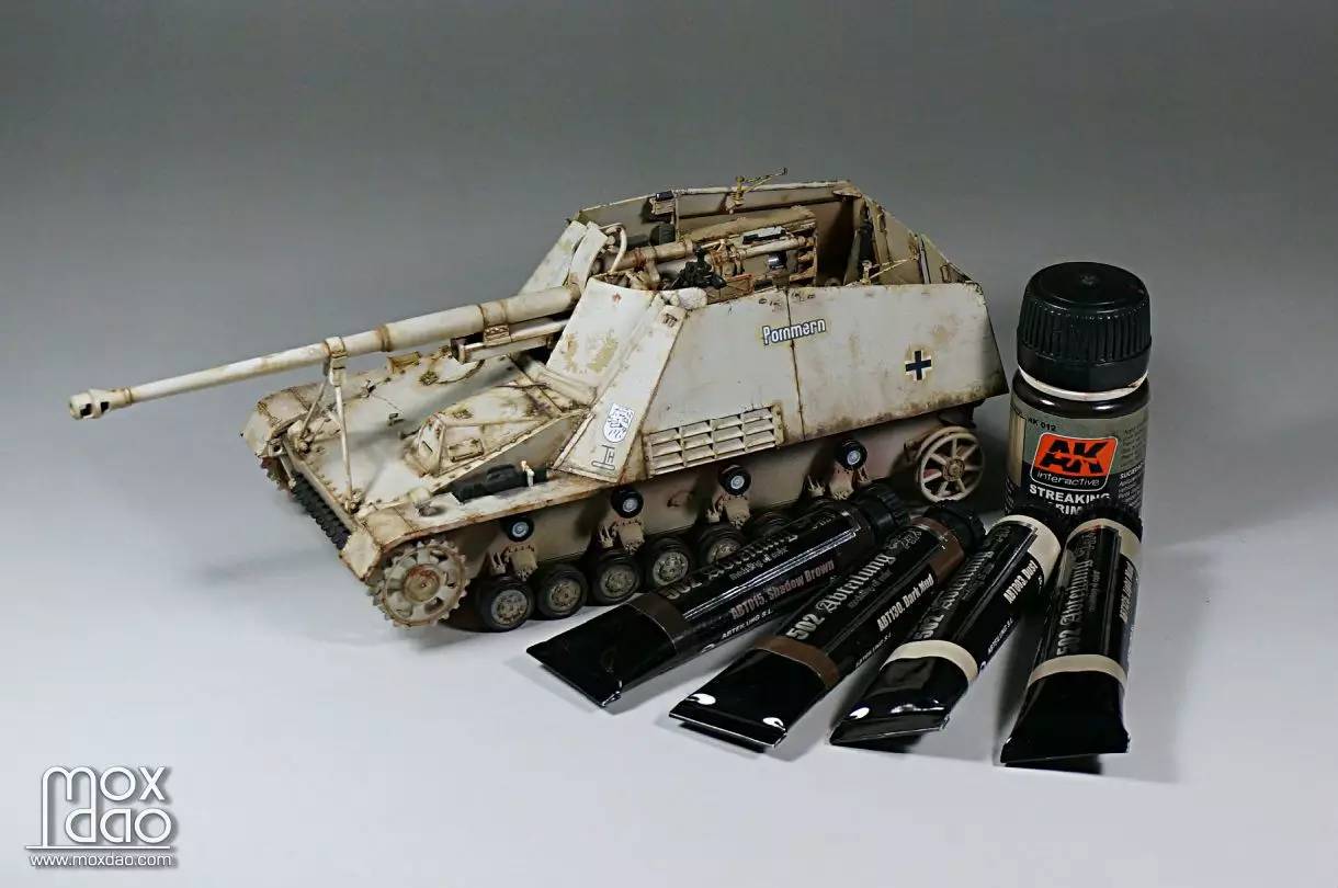 田宫汽车模型必须喷漆吗,田宫坦克模型入门