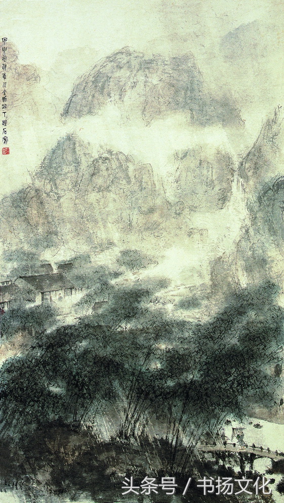 博物馆明代山水100幅,博物馆珍藏的国画图文
