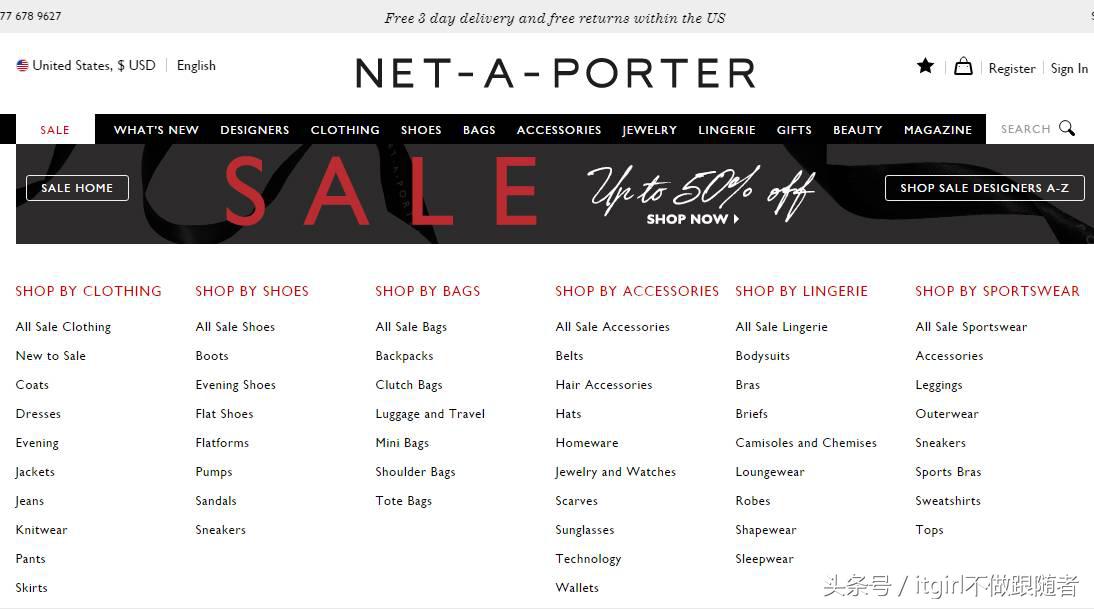 盘点11个超实用的海淘网站,十大海淘网站包包