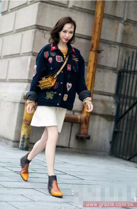 解析唐嫣最新时尚街拍,唐嫣最近的红毯照