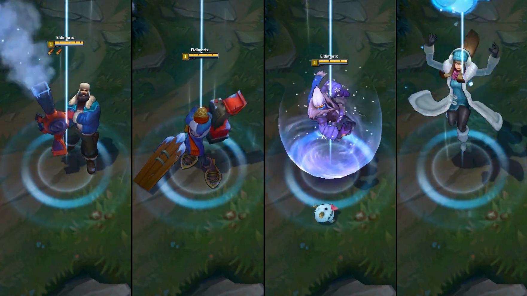 哪吒冰雪节皮肤有回城特效吗,冰雪节索拉卡回城特效