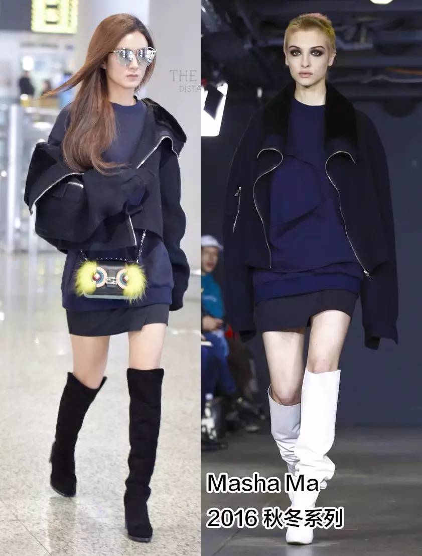 杨幂赵丽颖的穿搭,一周穿搭冬杨幂