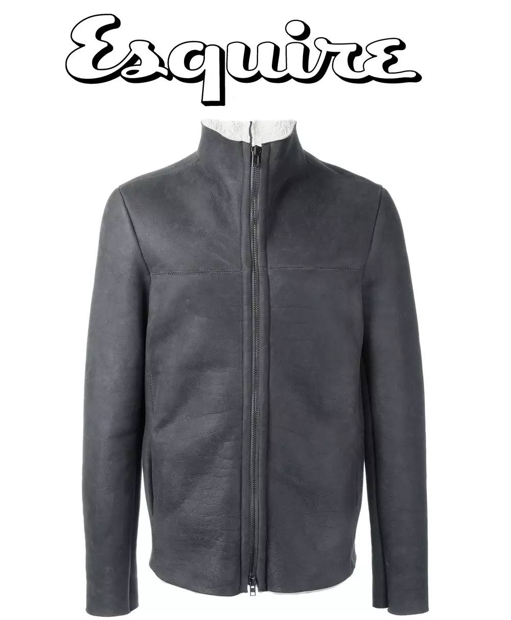 皮草羽绒搭配高级感冬天,真正皮毛一体的皮草外套