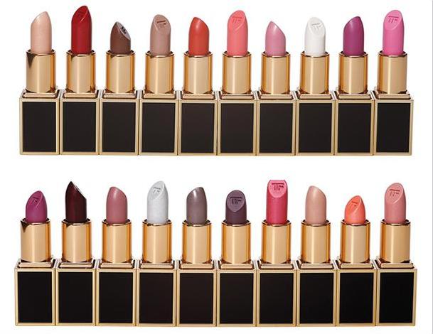 tomford黑管粉色口红,tomford口红黑管白管款式盘点