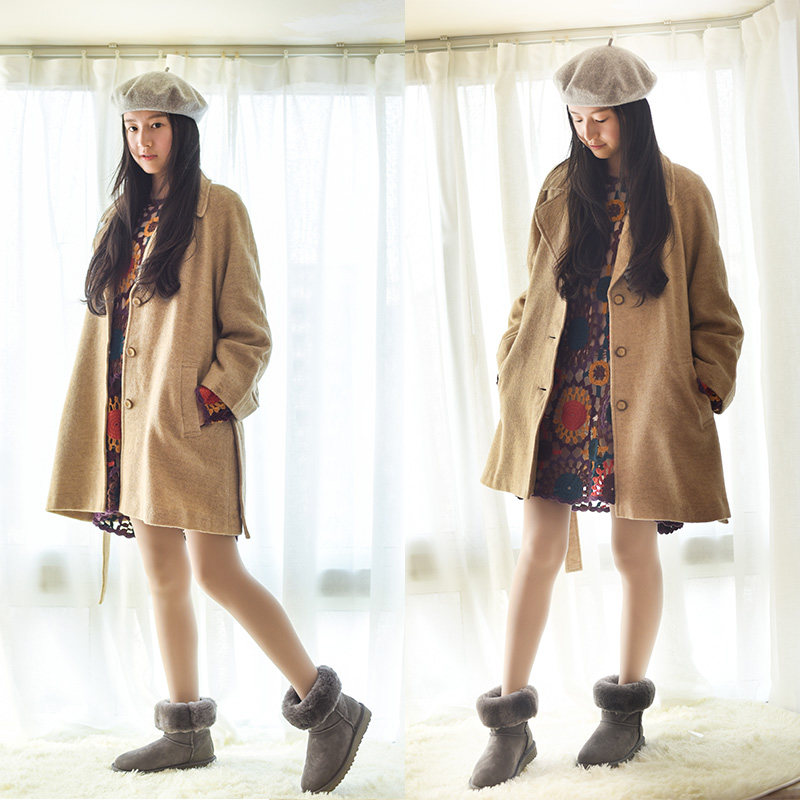 手把手教你，抗寒勇士雪地靴怎么穿才不会显肿