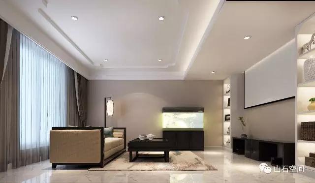 墨舞｜山石作品-郡原小石城140㎡中式传奇