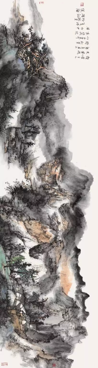 薛从伦山水画,薛从伦山水画欣赏