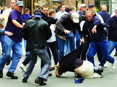 足球流氓最多的国家,足球流氓德国