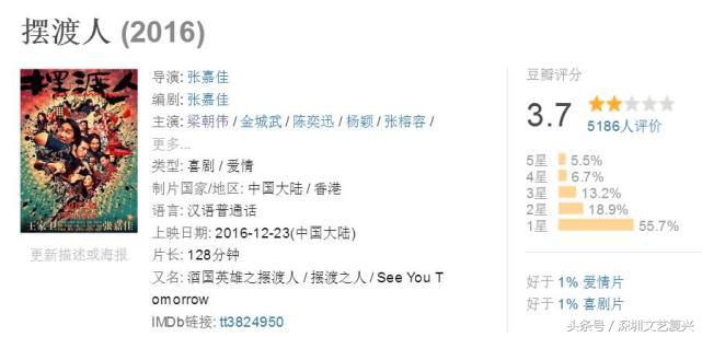 摆渡人烂片,张嘉佳金城武完整版