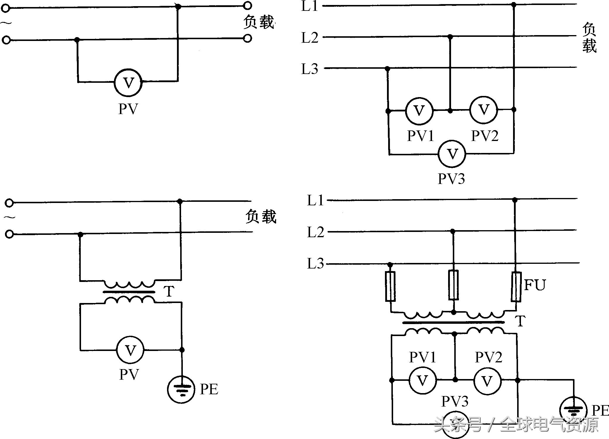 电工各种仪表接线图,汇邦ak6系列温控仪表接线方法