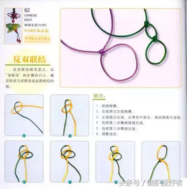 中国结编绳手链编法视频,手链中国结简单编法慢教程