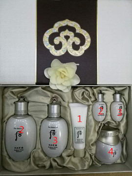 Whoo后拱辰享、天气丹等套盒包含正装赠品名称和使用顺序