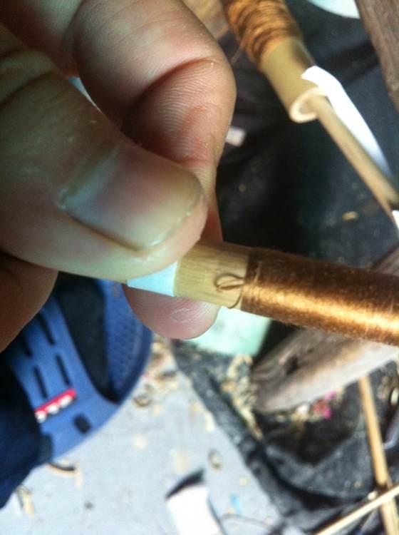 自己用竹子手工打造钓鱼竿，附上完整设计图和流程图