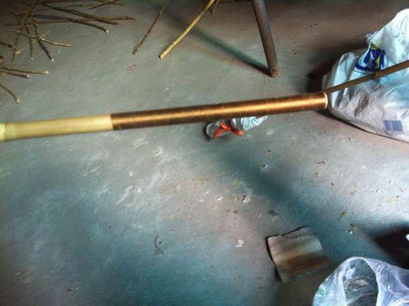 如何用竹子制作钓鱼竿,用竹子自制钓鱼竿方法