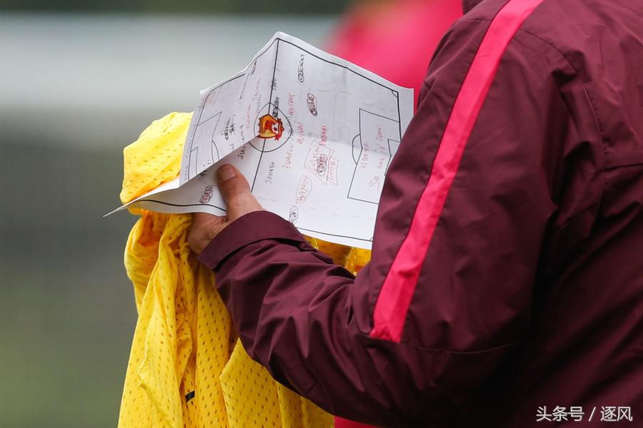 里皮图,里皮恒大阵型