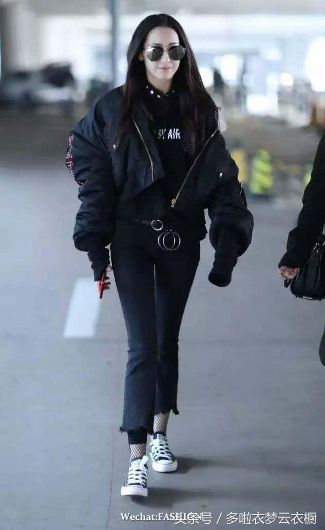 刘诗诗杨幂穿毛毛鞋,杨幂刘诗诗最新路透