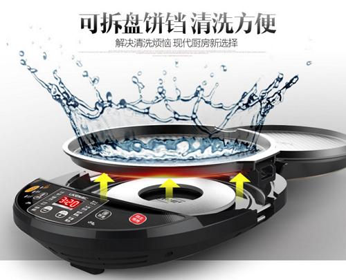 利仁牌电饼铛用完怎么清洗,利仁电饼铛怎么拆盘啊