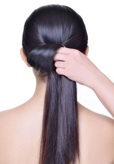 超长头发韩式盘发新娘,韩式盘发新娘2018