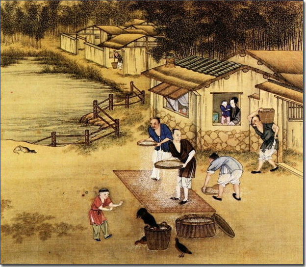 二十四节气24幅古画24首诗,二十四节气古画欣赏图