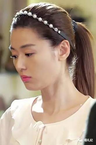 韩式皇冠新娘发箍推荐 (新娘波浪形发箍)