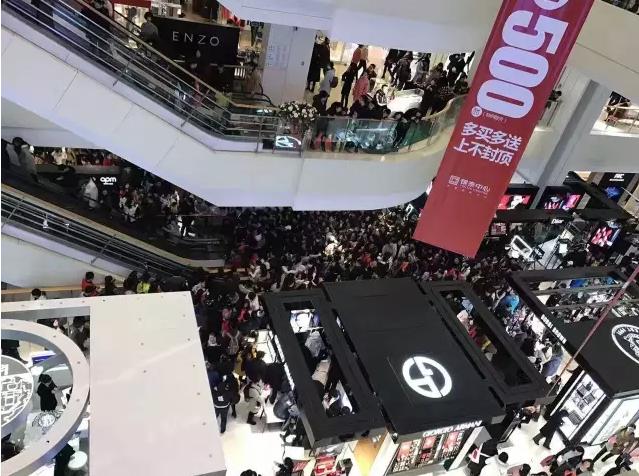 合肥银泰中心2023年总客流量,银泰客流量