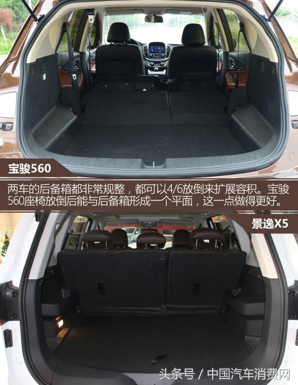 宝骏560黑马七座,宝骏560景逸x5哪个好